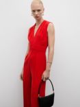 Mango Aty Sleevless Jumpsuit, Red