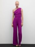 Mango Yeah Asymmetric Jumpsuit, Purple