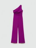 Mango Yeah Asymmetric Jumpsuit, Purple