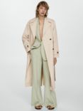 Mango Angela Double Breasted Trench Coat