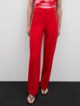 Mango Maca Tailored Trousers, Red