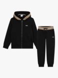 HUGO BOSS Kids' Hoodie & Joggers Set, Black