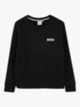 HUGO BOSS Kids' Sweatshirt, Black