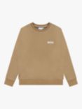 HUGO BOSS Kids' Logo Sweatshirt, Cookie