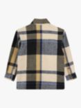 HUGO BOSS Kids' Cotton Check Shirt, Cookie