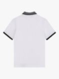 HUGO BOSS Kids' Short Sleeve Polo Shirt, White