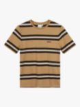 HUGO BOSS Kids' Stripe T-Shirt, Cookie