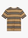 HUGO BOSS Kids' Stripe T-Shirt, Cookie