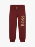 HUGO BOSS Kids' Joggers, Crimson