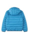 Timberland Kids' Water Repellent Lightweight Puffer Jacket, Blue Enamel