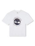 Timberland Kids' Logo T-Shirt, White