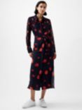 French Connection Ella Rose Shirt Dress, Marine/Multi