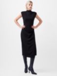 French Connection Zion Textured Jersey Midi Dress