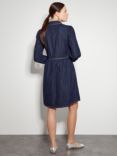 Monsoon Adeena Denm Shirt Dress, Indigo