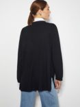 Monsoon Penny Pocket Cardigan, Black