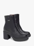 NeroGiardini Leather Chunky Heel Ankle Boots