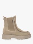 NeroGiardini Suede Pull-On Chelsea Boots, Brown