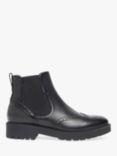 NeroGiardini Leather Short Chelsea Boots