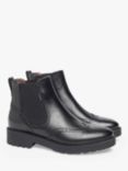 NeroGiardini Leather Short Chelsea Boots