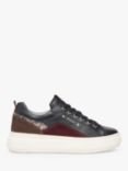 NeroGiardini Leather and Suede Cupsole Flatform Trainers