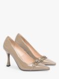 NeroGiardini Patent Leather Heeled Pointed Courts, Green