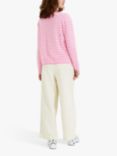 Chinti & Parker Mr Bump Stripe Wool Cashmere Jumper, Cream/Multi