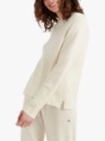 Chinti & Parker Boxy Pure Cashmere Jumper, Cream