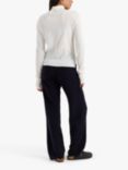 Chinti & Parker Roll Neck Merino Wool Jumper, Cream