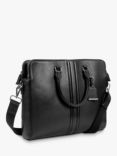 Geox Morgany Leather Laptop Case, Black