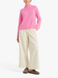 Chinti & Parker Patch Pocket Cashmere Jumper, Nancy Pink