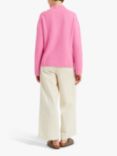 Chinti & Parker Patch Pocket Cashmere Jumper, Nancy Pink