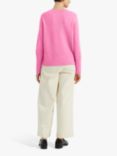 Chinti & Parker Boxy Cashmere Jumper, Nancy Pink