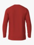 New Balance Athletics Long Sleeve Running Top, Red Heather