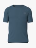 New Balance Athletics Short Sleeve Running Top, Heron Blue (462)