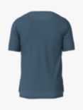 New Balance Athletics Short Sleeve Running Top, Heron Blue (462)