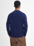 Barbour Grangetown Crew Neck Jumper, Inky Blue