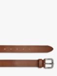 Geox Men's Printed Leather Belt, Rust