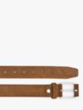 Geox Men's Suede Belt, Brown