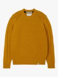 Peregrine Winston Merino Crew Jumper, Yellow