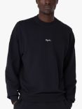 Rapha Crew Neck Organic Cotton Sweatshirt, Black