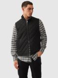 Rodd & Gunn Jervois Quilted Vest Gilet, Nero