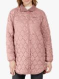 Didriksons Betina Diamond Quilted Parka, Faded Wine