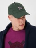 Crew Clothing Cotton Baseball Cap, Emerald Green