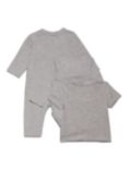 Calvin Klein Jeans Baby Essentials Logo Gift Pack, Grey Heather