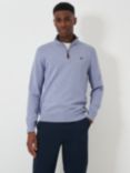 Crew Clothing Organic Cotton Half Zip Knitted Jumper