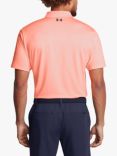 Under Armour Performa Polo Top, Orange/Navy