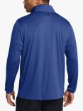 Under Armour MatchPlay Men's 1/4 Zip Long Sleeve Top, Tech Blue