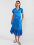 Hobbs Yasmine Midi Dress, Crystal Blue