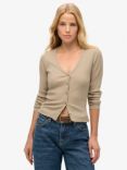 Superdry Essential Button Through Long Sleeve Top