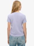 Superdry Sport Luxe Graphic T-Shirt, Dull Purple